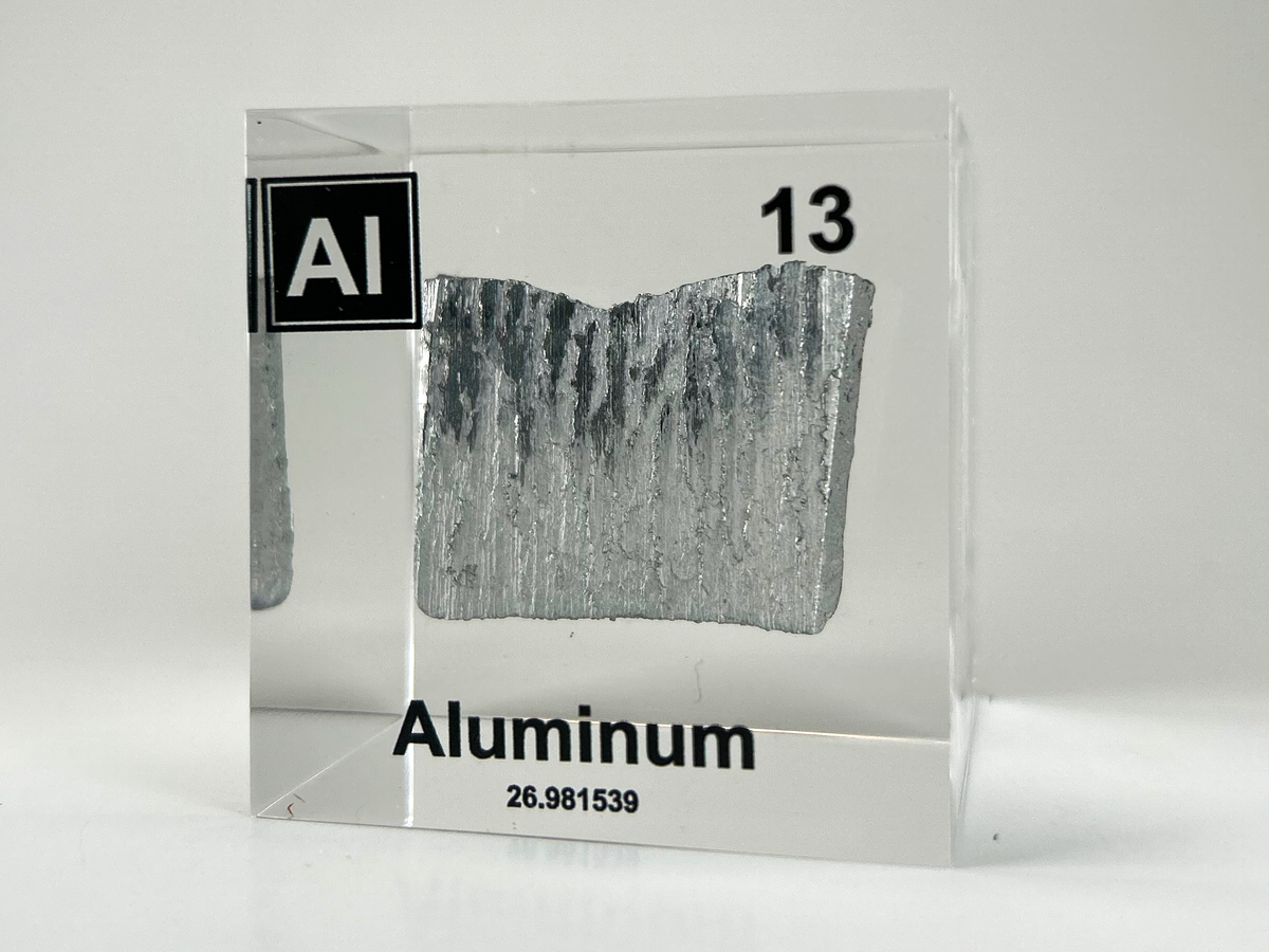 aluminum cube