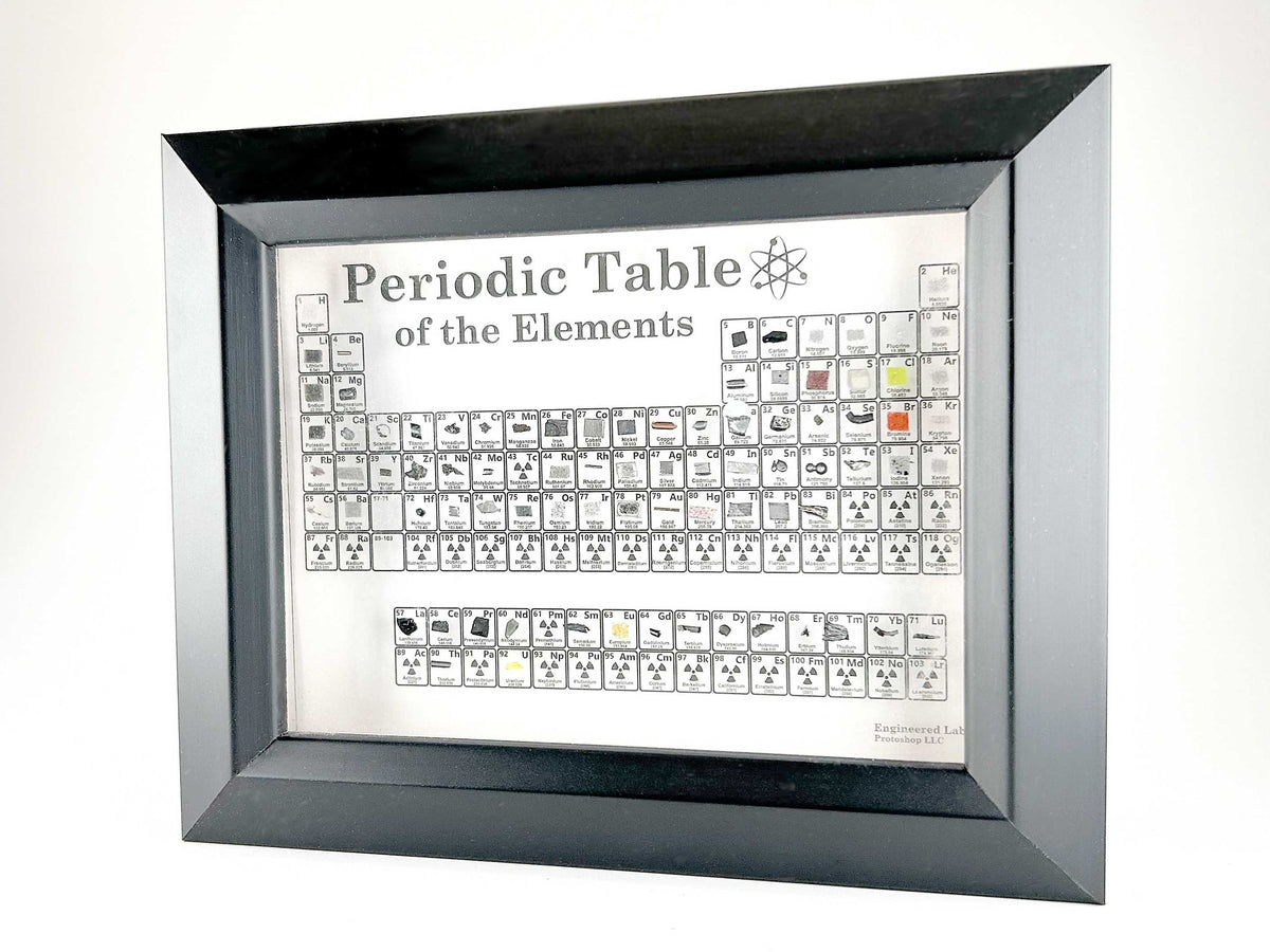  MegaBox Periodic Table Of Elements with 83 Real