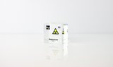Clear acrylic cube displaying a Neptunium element (Atomic Number 93) embedded within, offering a scientific presentation for collectors and science enthusiasts.