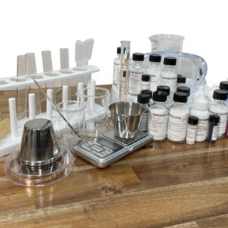 Our Quark STEM set is one science kit with chemicals and tools we offer at Engineered Labs.