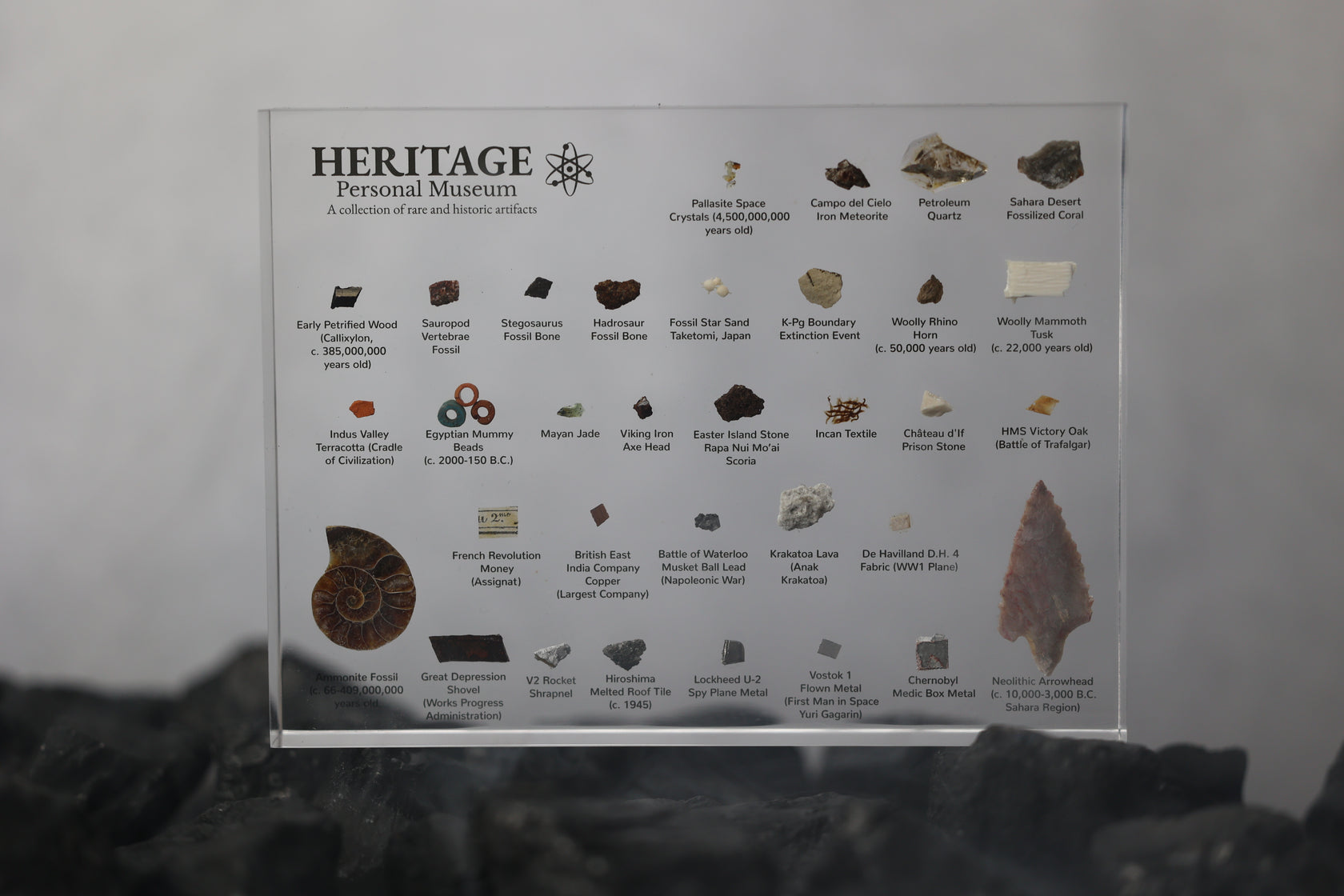 Heritage Personal Museum Display