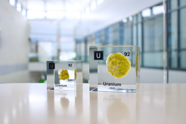 3 inch Uranium Cube