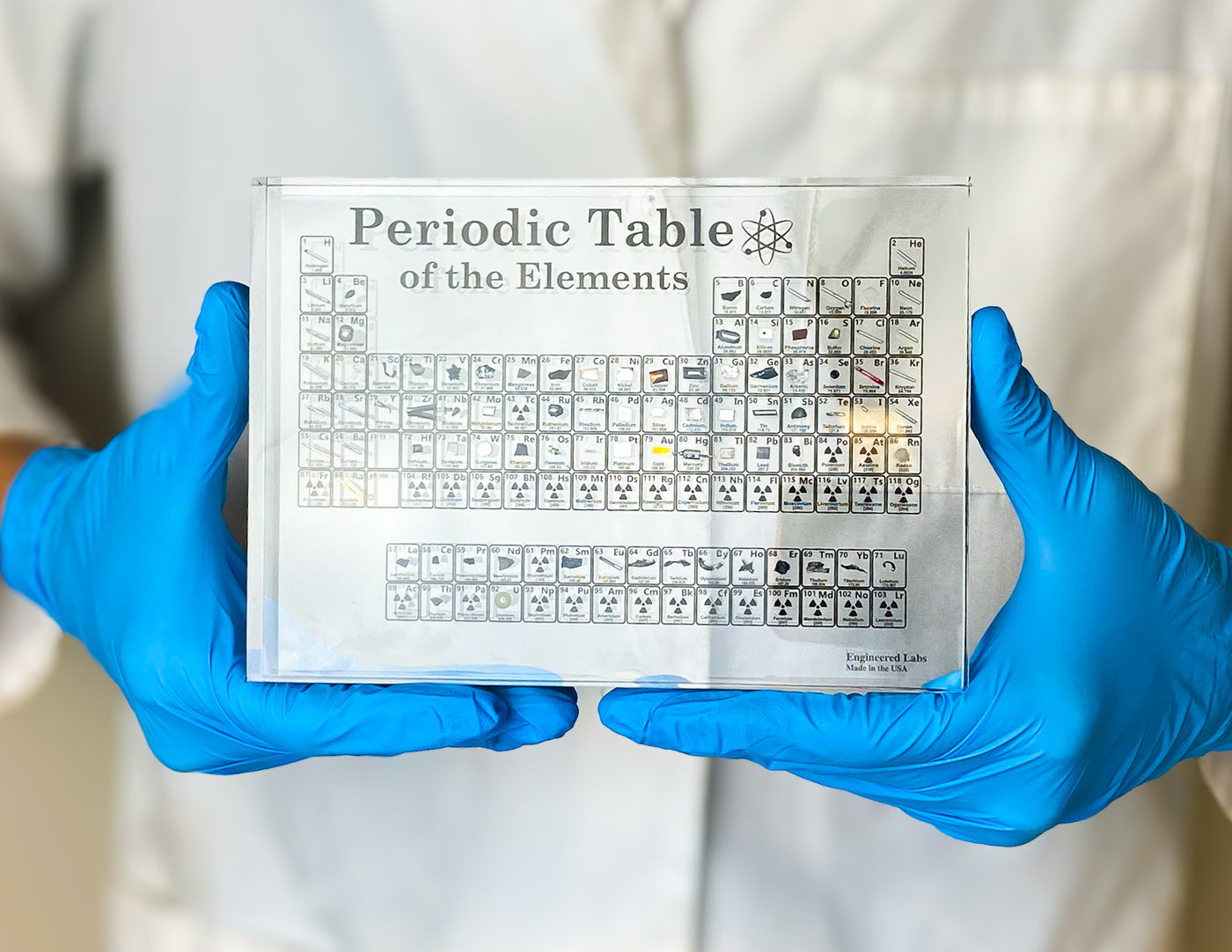 Engineered Labs - Periodic Table Collections with Real Elements