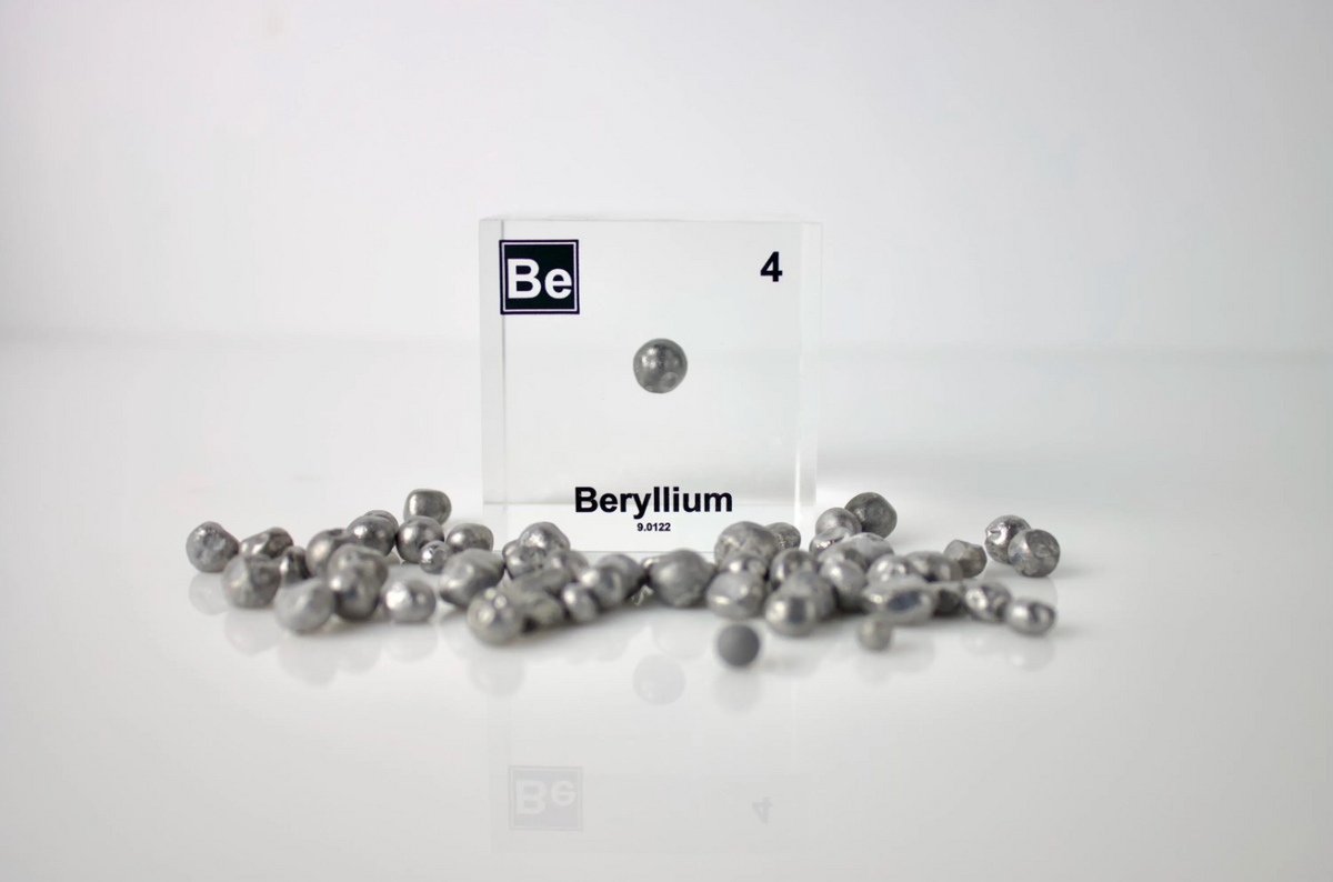 Beryllium Element Cube – Engineered Labs