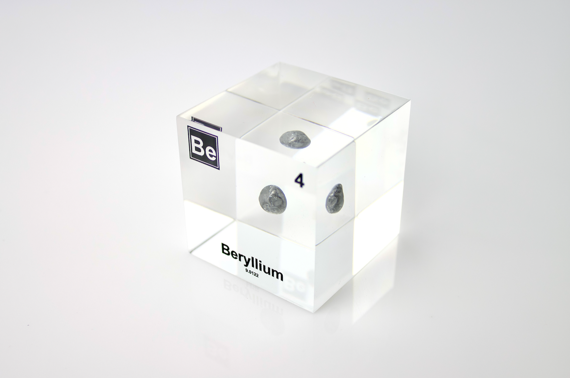 Beryllium Element Cube