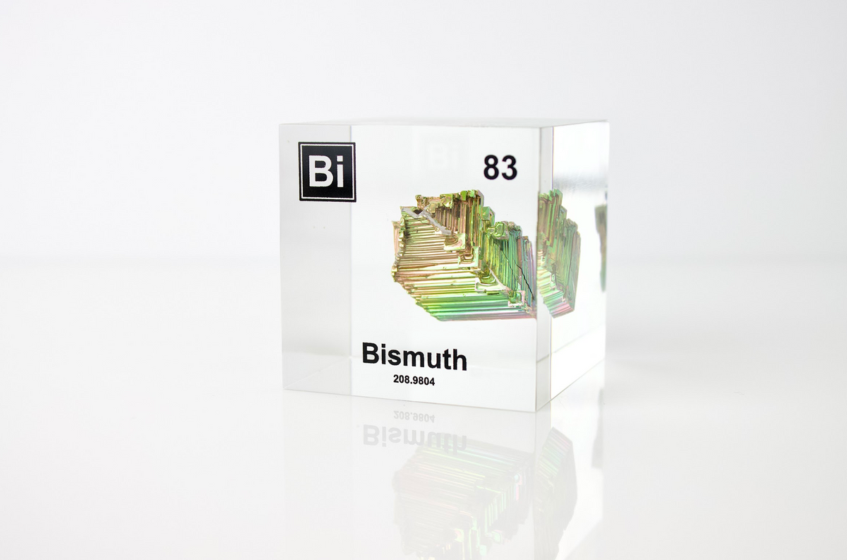 Bismuth Element Cube – Engineered Labs