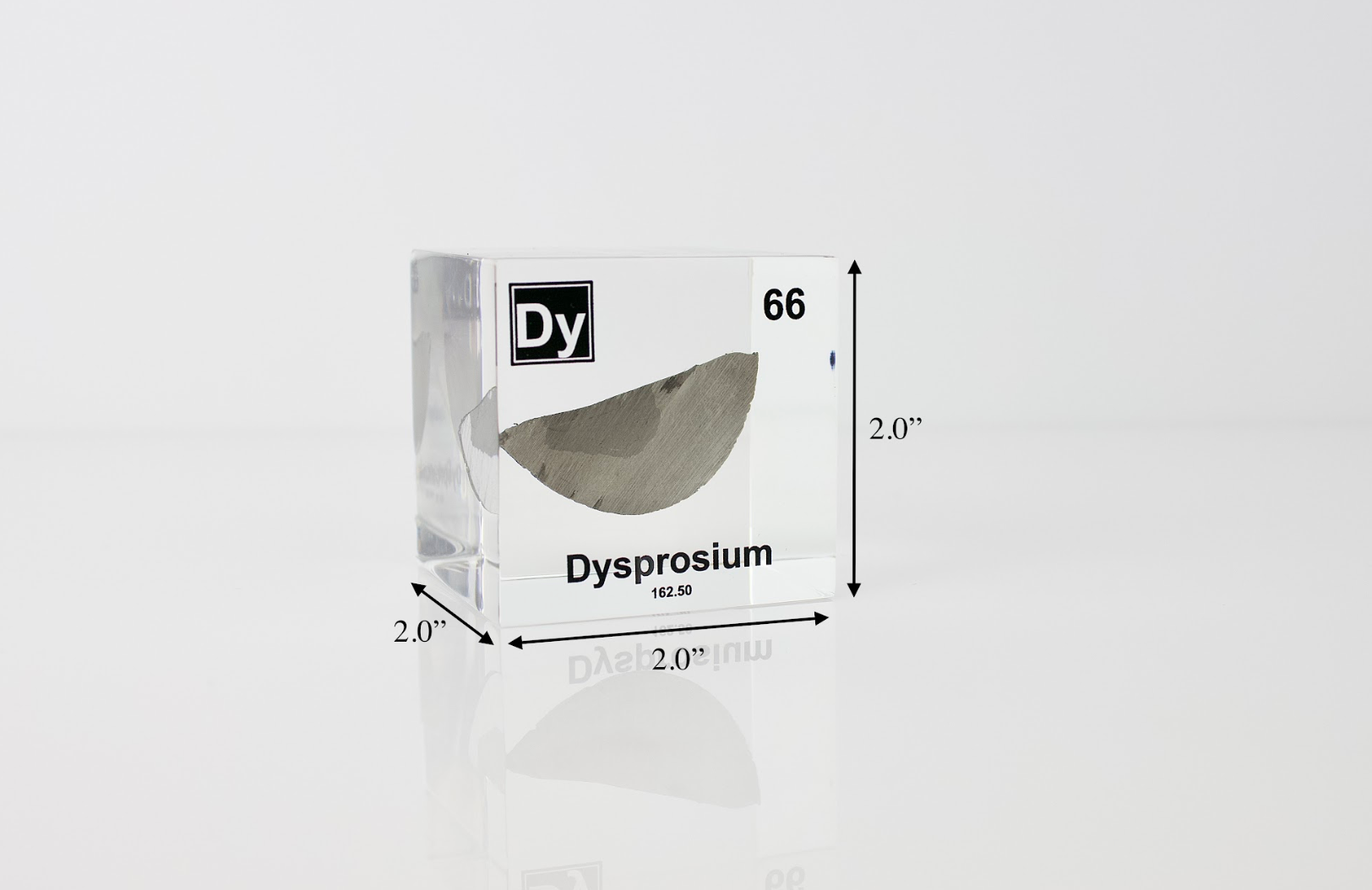 Dysprosium Element Cube – Engineered Labs