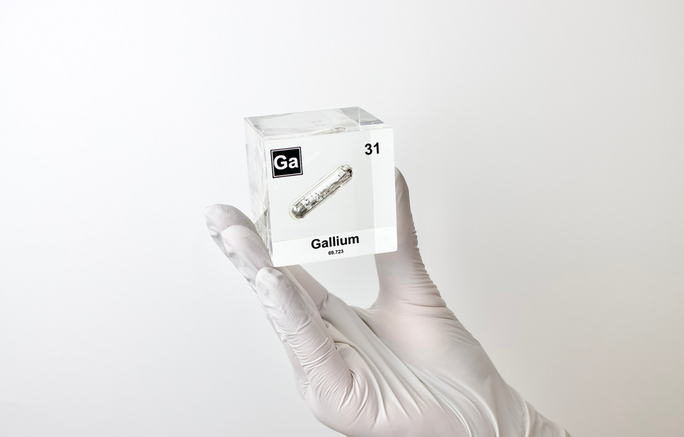 Gallium Element Cube – Engineered Labs
