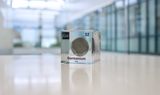 Clear acrylic cube displaying Germanium element with its name, atomic number 32, and periodic table properties. Perfect for educational purposes and collectors.