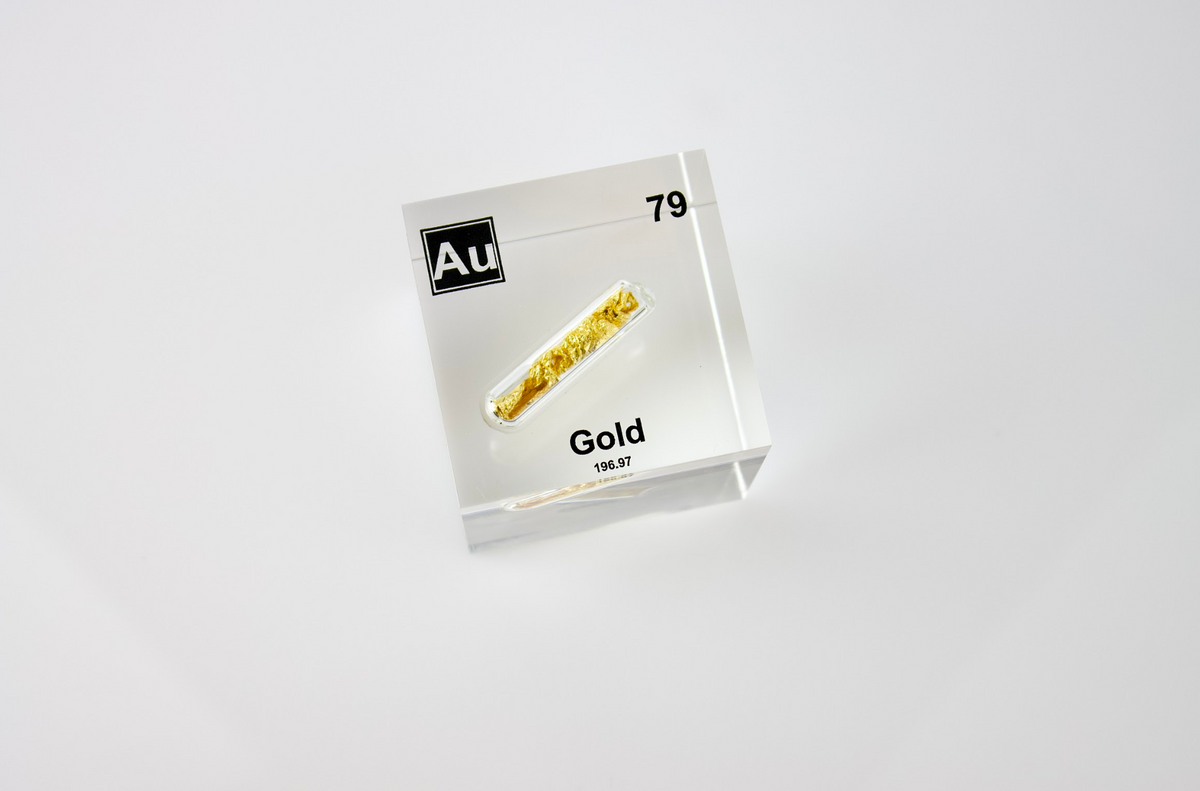 Gold Element Cube – Engineered Labs