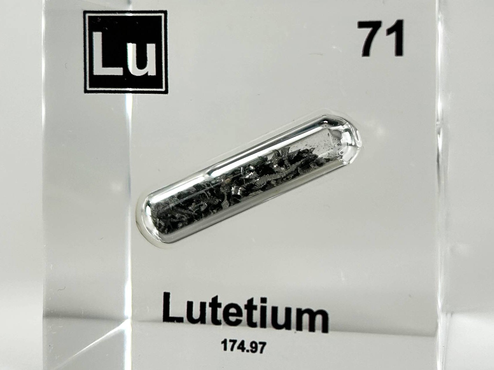 Luteium Rods Lutetium Element Cube – Engineered Labs