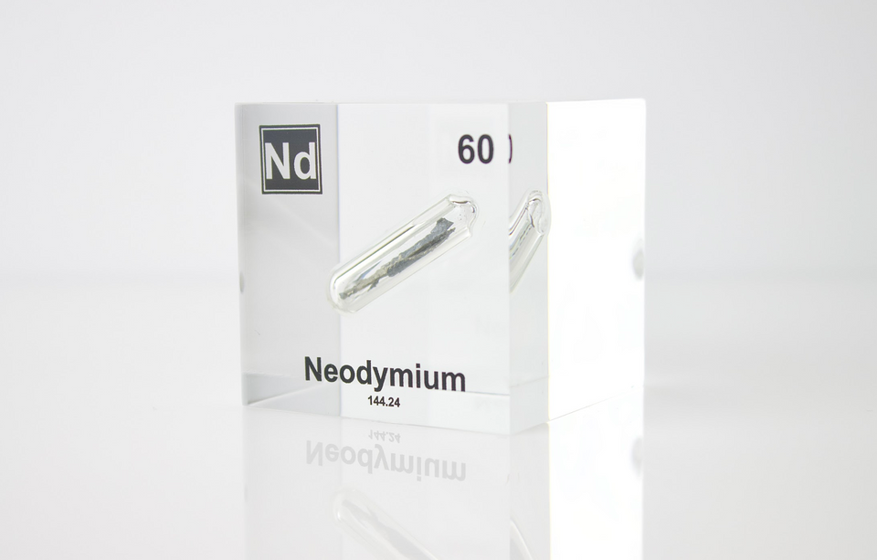 Neodymium Element Cube – Engineered Labs