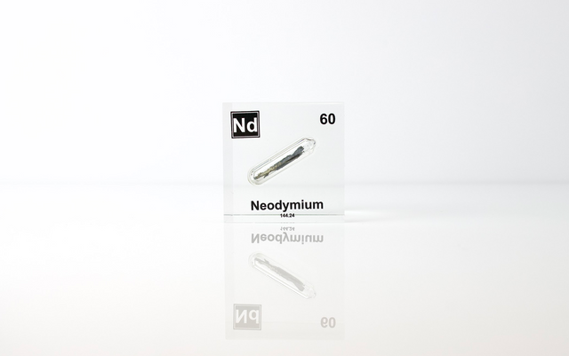 Neodymium Element Cube – Engineered Labs