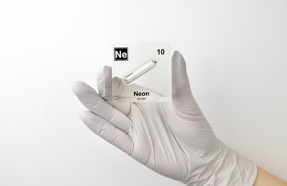 Neon Element Cube – Engineered Labs