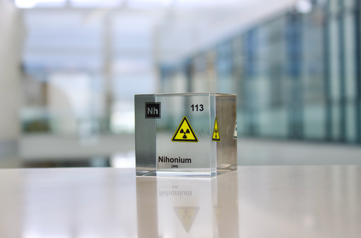 Nihonium Element Cube – Engineered Labs