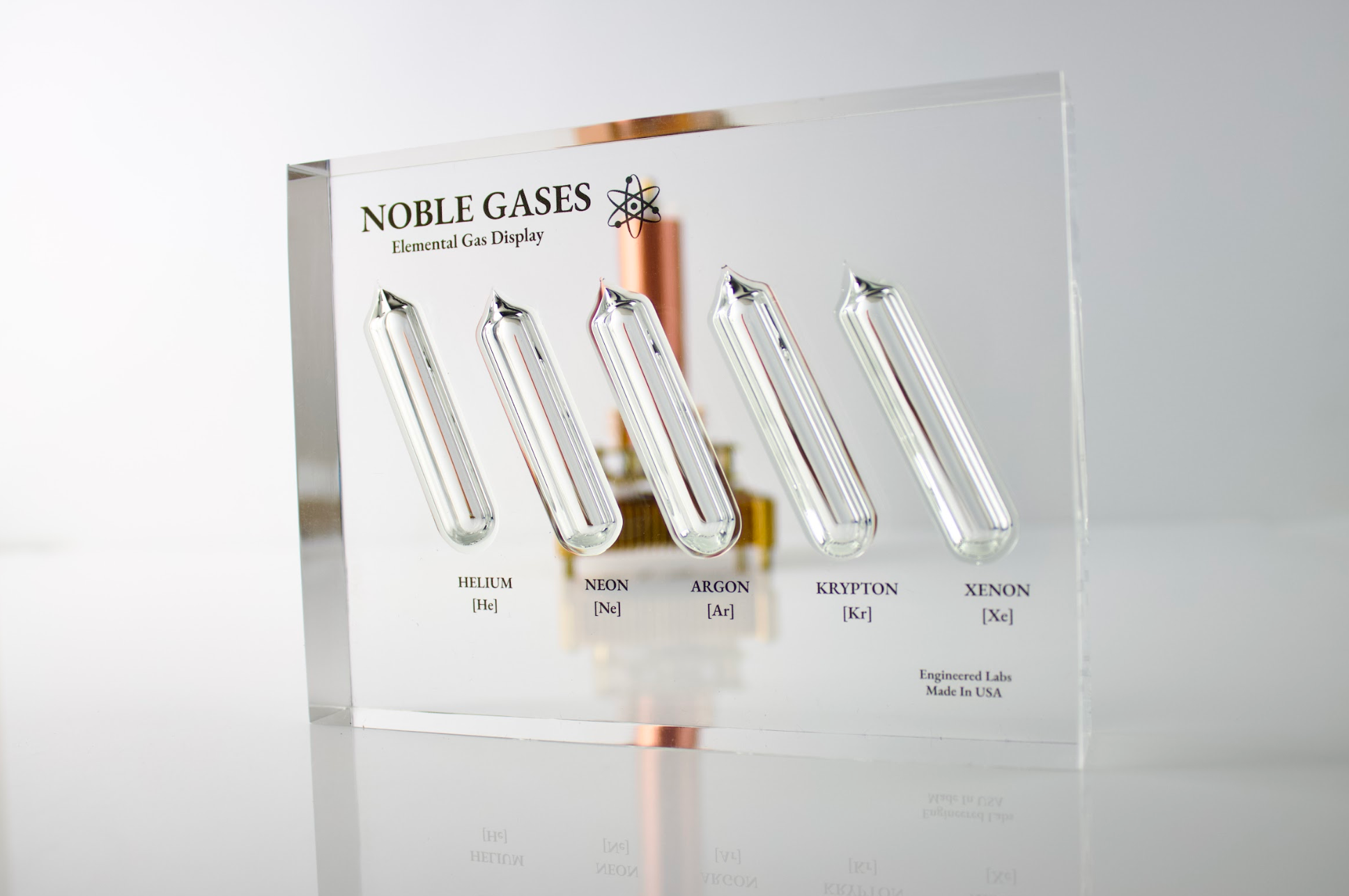 Noble Gas Display (With Tesla Coil - On Sale) – Engineered Labs