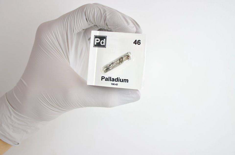 Palladium Element Cube – Engineered Labs