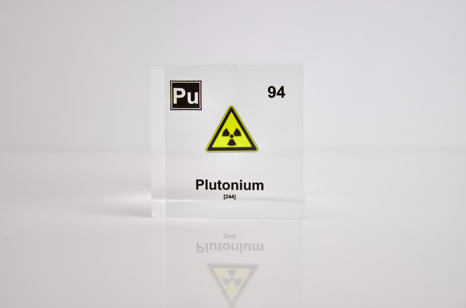 Plutonium Element Cube – Engineered Labs