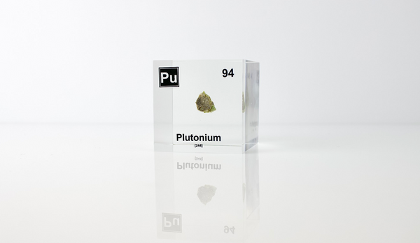 Plutonium Element Cube (Trinitite Sample) – Engineered Labs