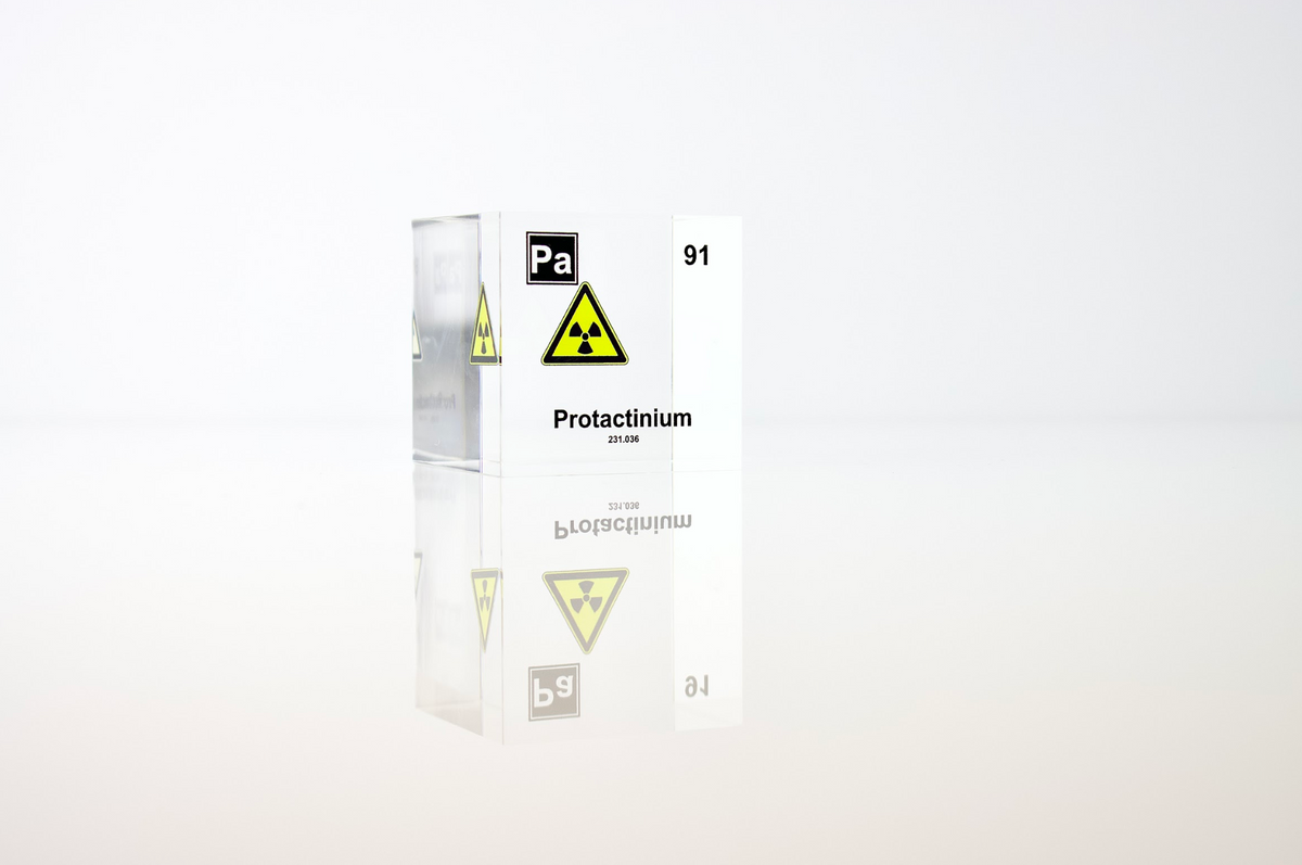 Protactinium Element Cube – Engineered Labs