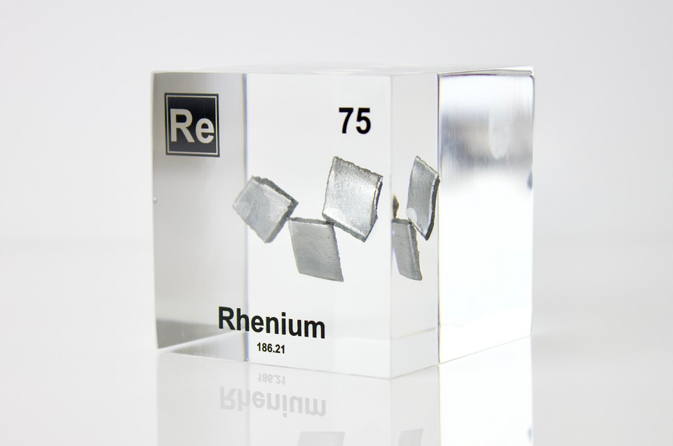 Rhenium Element Cube – Engineered Labs