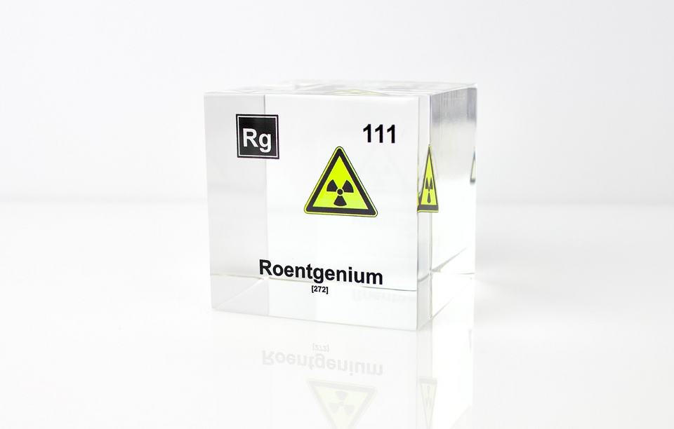Roentgenium Element Cube – Engineered Labs