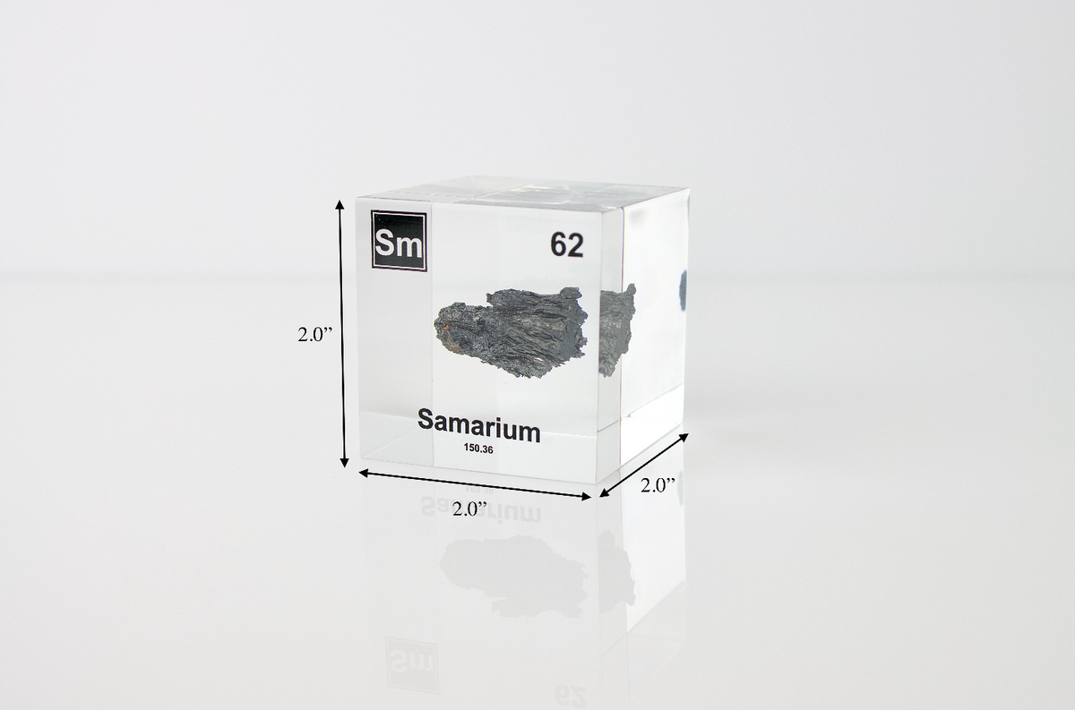 Samarium Element Cube – Engineered Labs