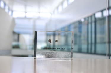Hiroshima Tile Artifact Display