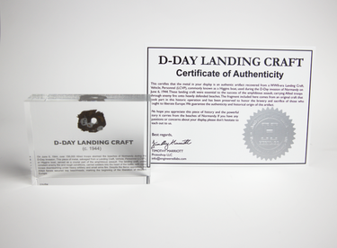 D-Day Landing Craft Artifact Display