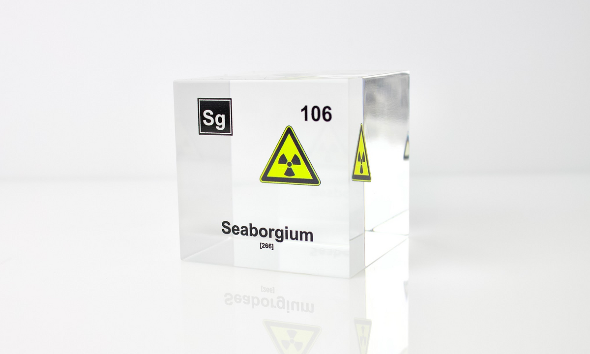 Seaborgium Cube Element – Engineered Labs