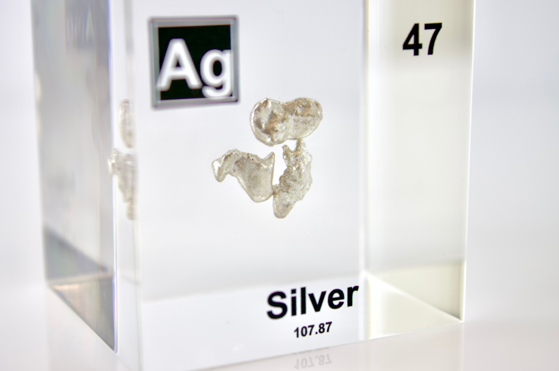 Science Project Element Cube Silver Element Cube – Engineered Labs