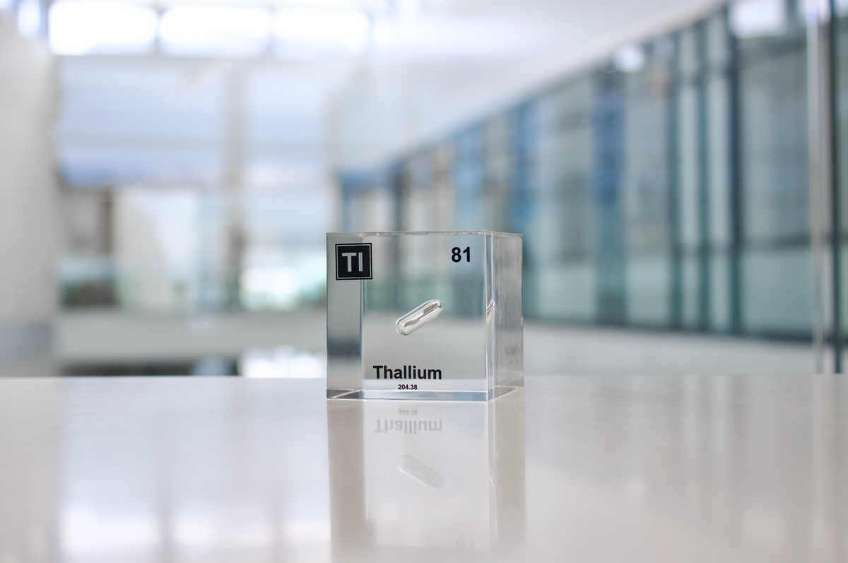 Thallium Element Cube – Engineered Labs