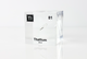 Clear acrylic cube displaying a Thallium element (Atomic Number 81) embedded within, offering a scientific presentation for collectors and science enthusiasts.