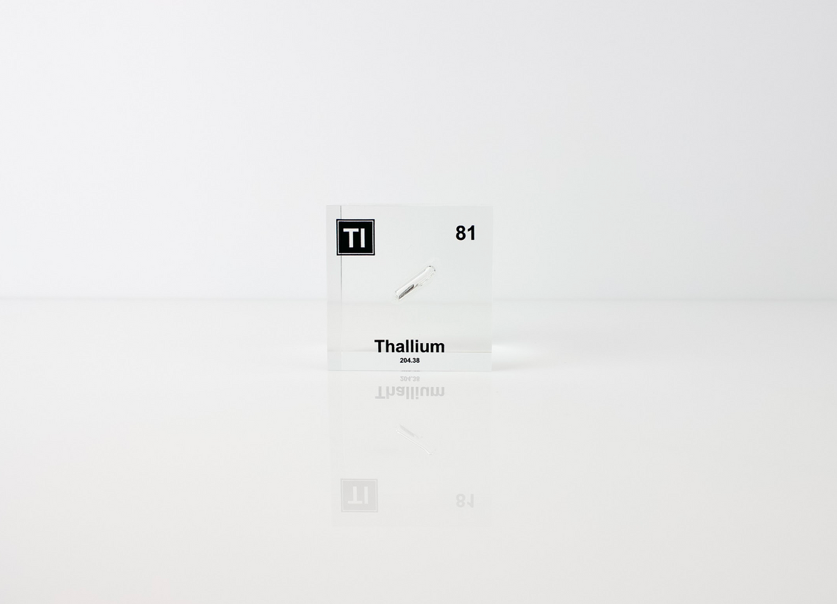 Thallium Element Cube – Engineered Labs
