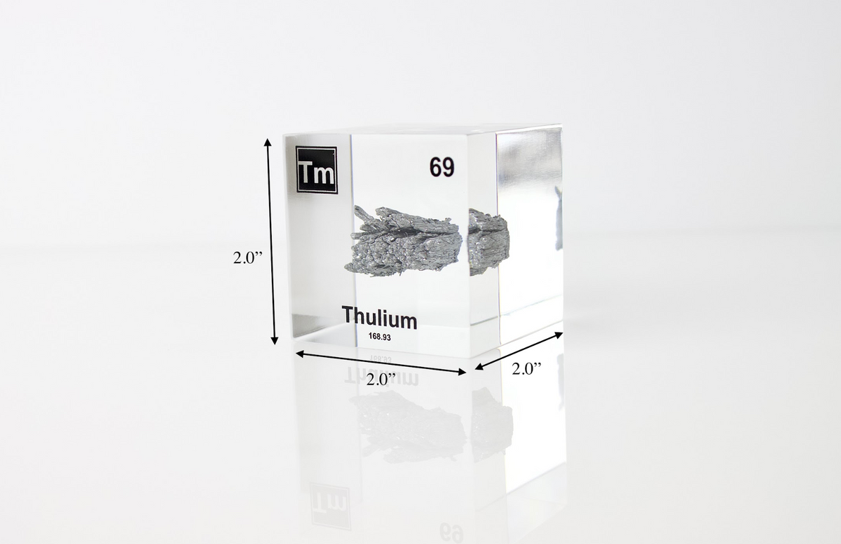 Thulium Element Cube – Engineered Labs