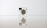 Clear acrylic cube displaying a Tin element (Atomic Number 50) embedded within, offering a scientific presentation for collectors and science enthusiasts.