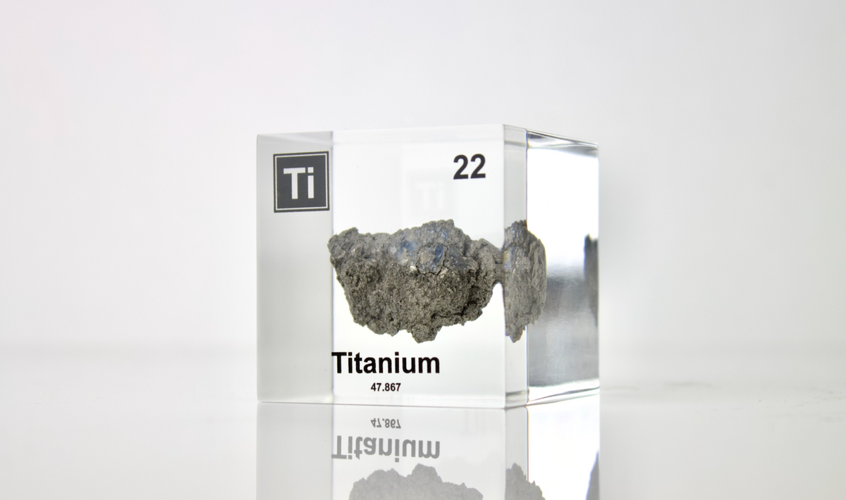 Titanium Element Cube – Engineered Labs