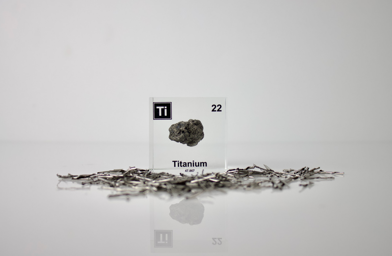 Titanium Element Cube – Engineered Labs