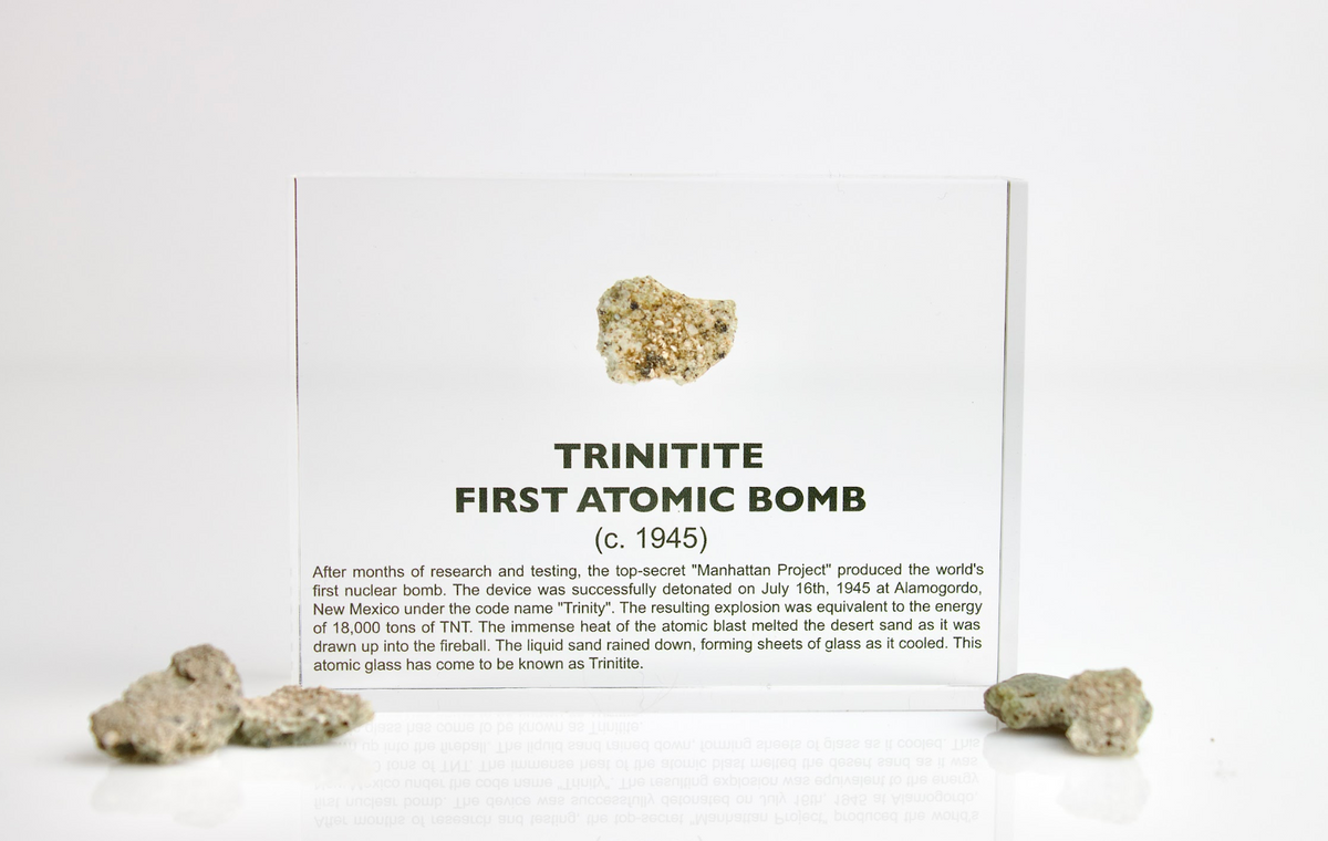 Trinitite (First Atomic Bomb) – Engineered Labs