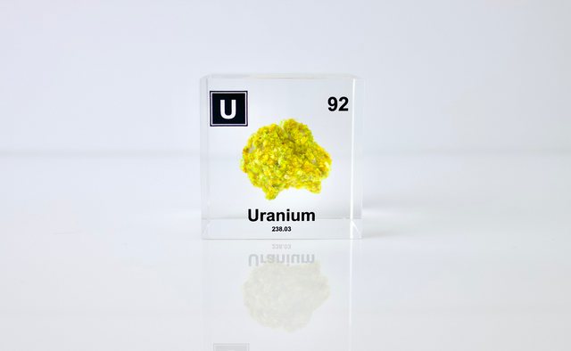 Uranium Element Cube (2inch Autunite) – Engineered Labs