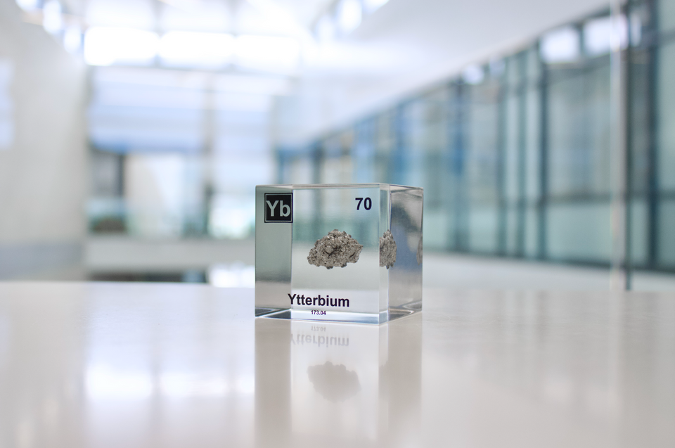 Ytterbium Element Cube – Engineered Labs
