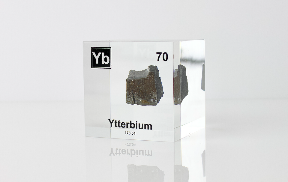 Ytterbium Element Cube – Engineered Labs
