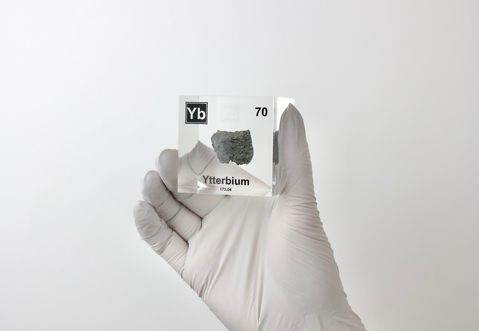 Ytterbium Element Cube – Engineered Labs