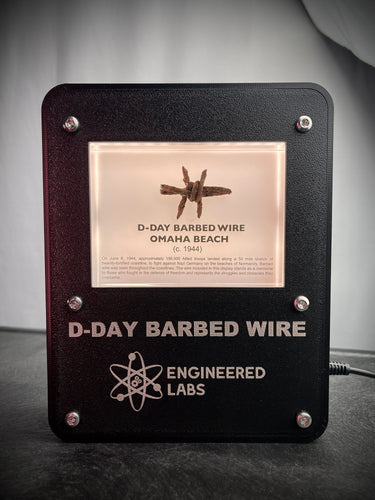 Customizable 3D Printed Light Display for Acrylic Artifacts