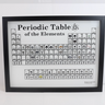 Wall mounted periodic table of elements with real elements embedded in acrylic, video showing off it's features and elements