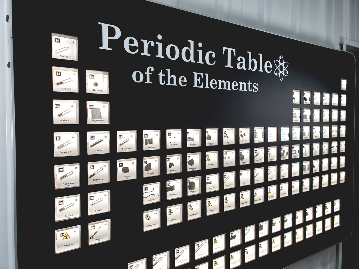 Cube Display and 118 Element cubes (temporary backorder) – Engineered Labs
