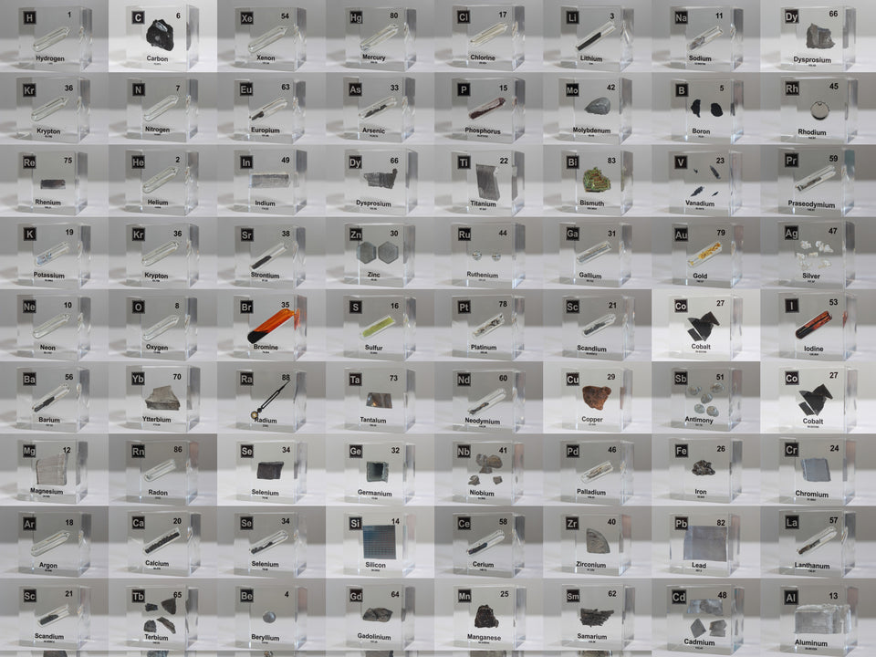 Element Cube Set - 118 Cubes – Engineered Labs