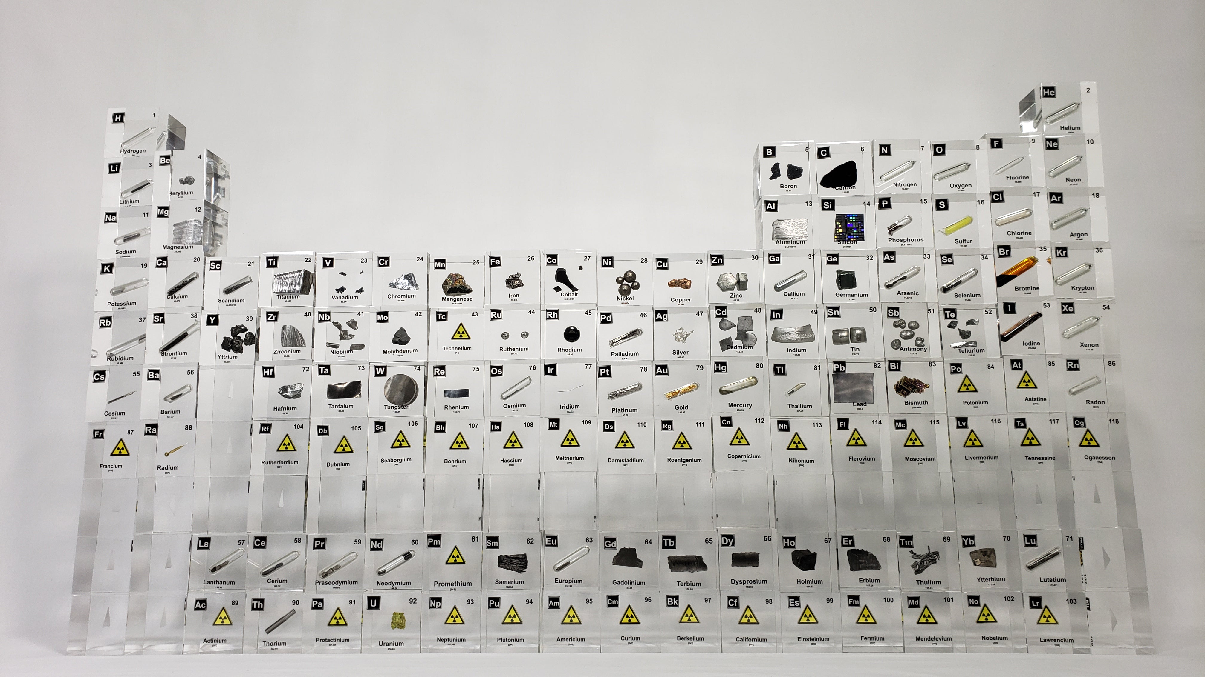 Science Project Element Cube Element Cube Set - 118 Cubes – Engineered Labs